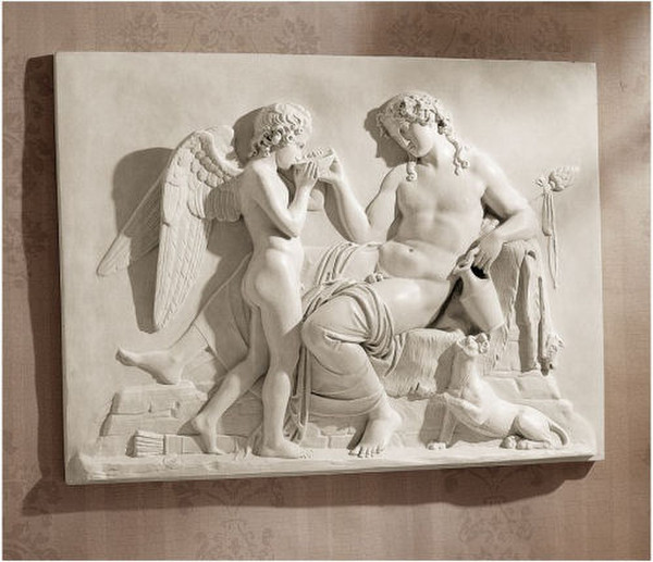 Eros And Dionysus High Relief Frieze